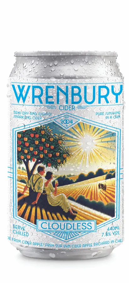 Can of Wrenbury Cloudless Cider