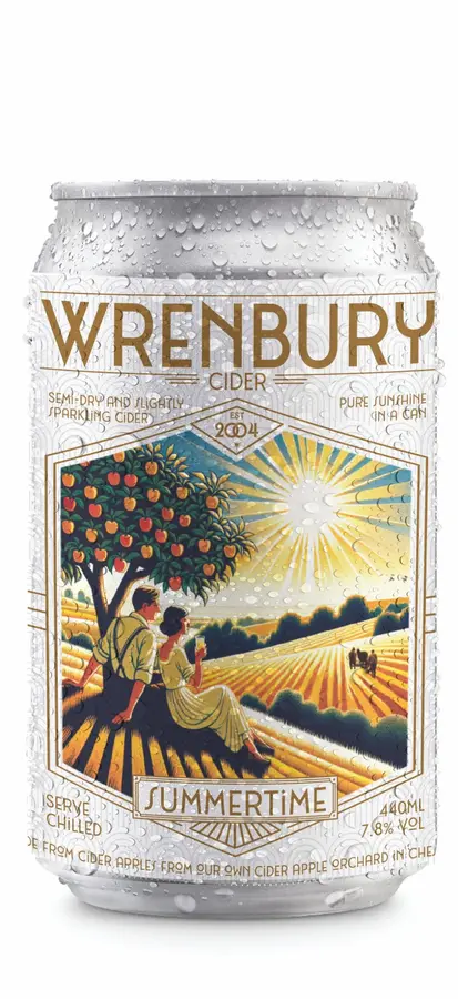 Can of Wrenbury Summertime Cider